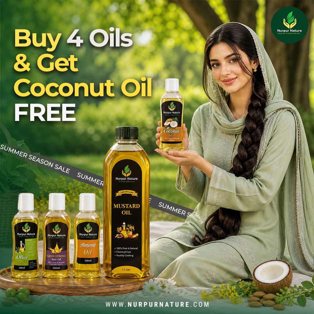 Oils Bundle ( Buy 4 Oils Get Coconut Oil Free )