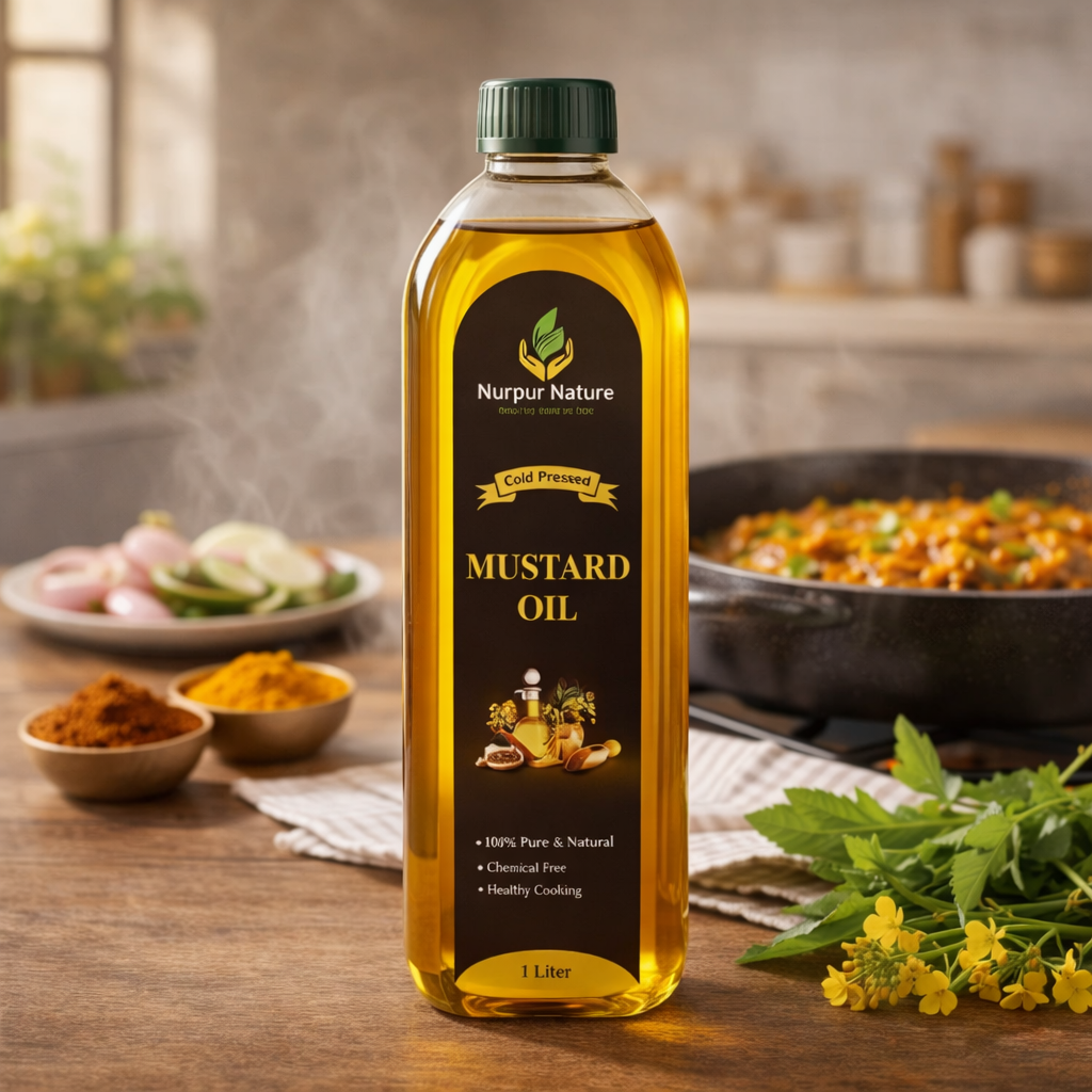 Cold-Pressed Mustard Cooking Oil
