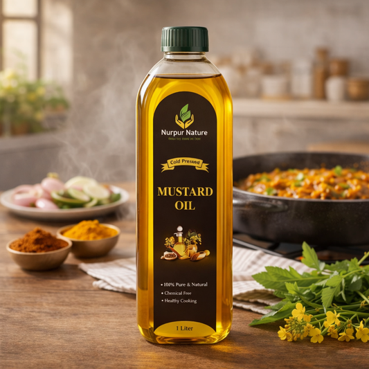 Cold-Pressed Mustard Cooking Oil