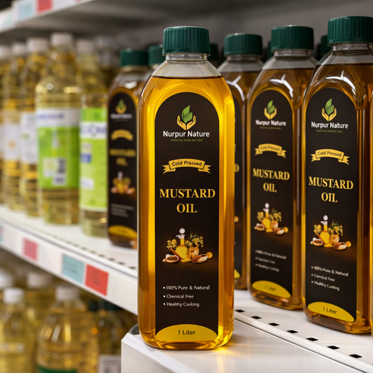 Cold-Pressed Mustard Cooking Oil